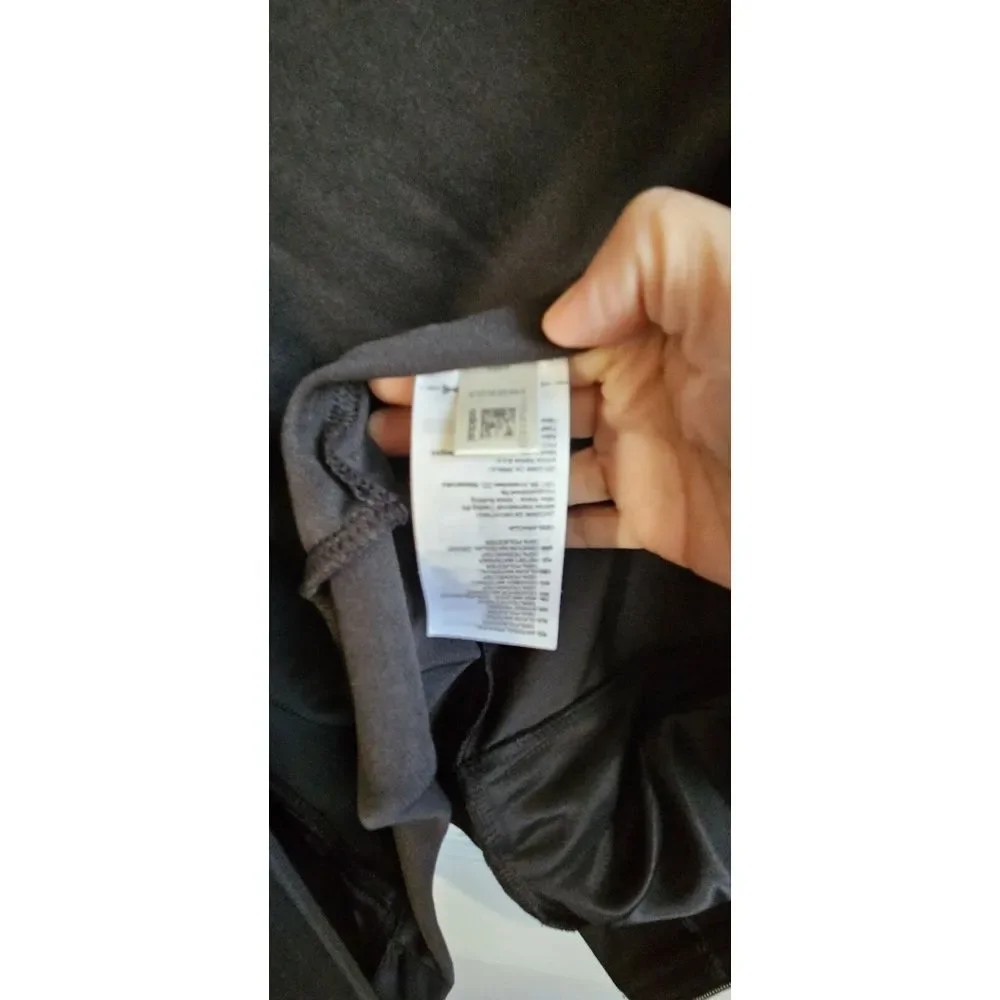 Adidas CLIMALITE  full‎ zip Jacket Adult Sz Small Black White Athleisure Y2K
